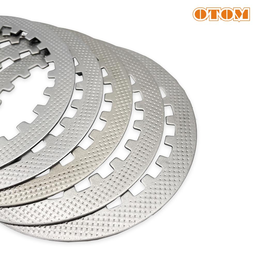 OTOM Motorrad Kupplungsscheiben Kupplungsstahlplatten Für ZONGSHEN ZS172FMM-5 PR250 ZS175FMN PR300