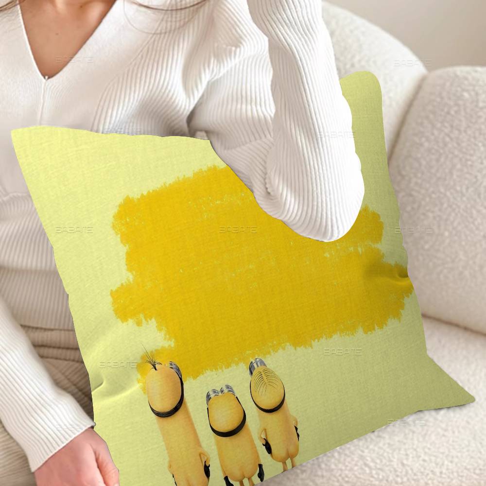 Cartoon L-Lieblich Niedlich M-Minions Kissenbezug Zoll Bauernhaus Dekor Zuhause Wurfkissenbezüge für Couch Dekorationen