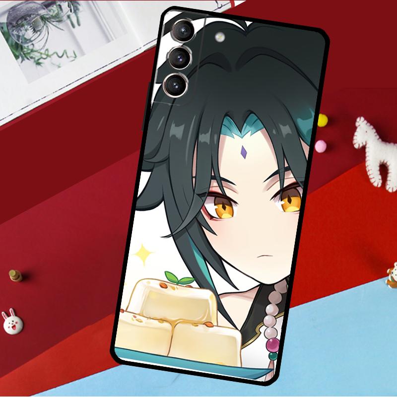 Genshin Impact Xiao Funda For Samsung Galaxy S26 S25 S24 S22 S23 Ultra Plus S20 S21 FE S9 S10 S25 FE Phone Case