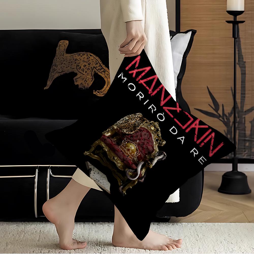 Italia Band M-Maneskin Cushion Cover Decorative Pillow Sofa Home Decor case pillow cases
