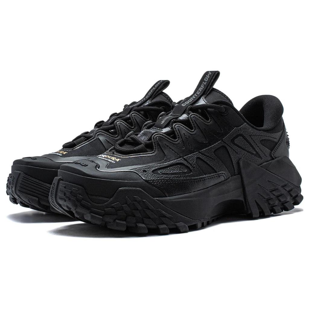 New LiNing CF Tracing Collection Lin Chuan FW Cushioning Breathable Low Top Casual Shoes Men's Black AGLT161-3