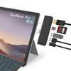 Surface Pro 7 USB Surface Pro 7 Hub mit HDMI 2 USB Typ-C-Anschluss und SD TF-Kartenleser für Daten Surface Pro 7 Hub Hub, 6-in-1 4K@30Hz Anschluss, 3.0