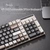 Mengzu Silent Wired Gaming Keyboard & Mouse Set - Mechanical Feel & Membrane for Office & E-sports