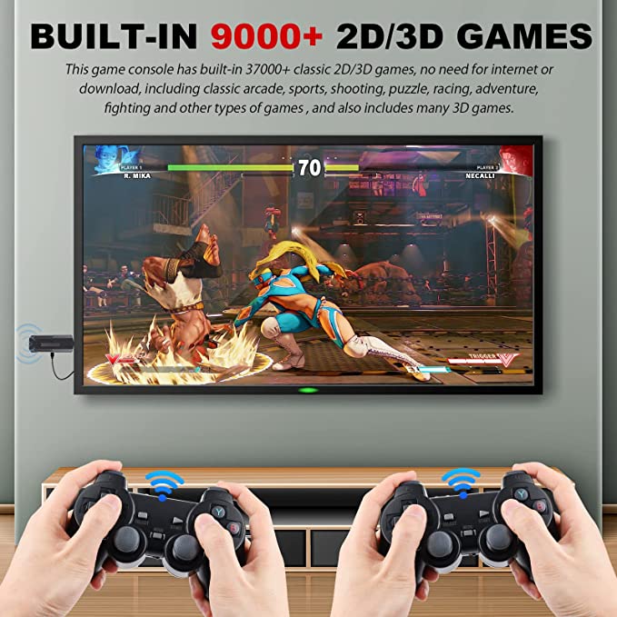 58000 Game 256G GD10 Pro GD20 Video Game Console 2.4G Double Wireless Controller Game Stick 4K 30000 Games 64GB 128GB Retro Game