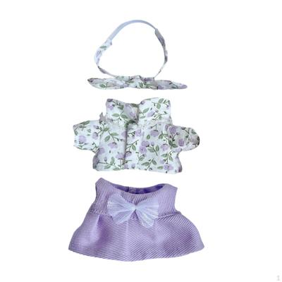 17 cm Puppen-Outfit-Set mit Rock und Accessoires für DIY-Projekte