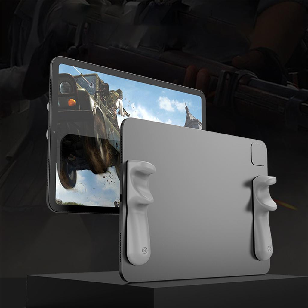 Mâner portabil pentru jocuri pentru iPad cu suport încorporat și butoane de declanșare - Ideal pentru iubitorii de cină cu pui