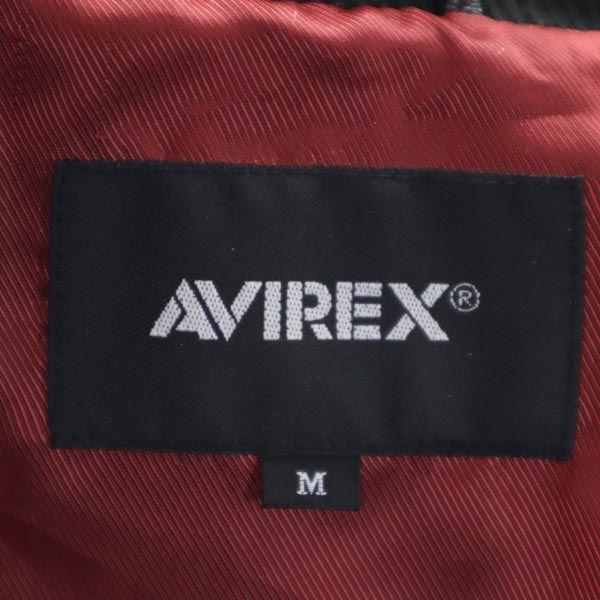 AVIREX Sheepskin leather jacket M Black series Sheepskin Men's Used