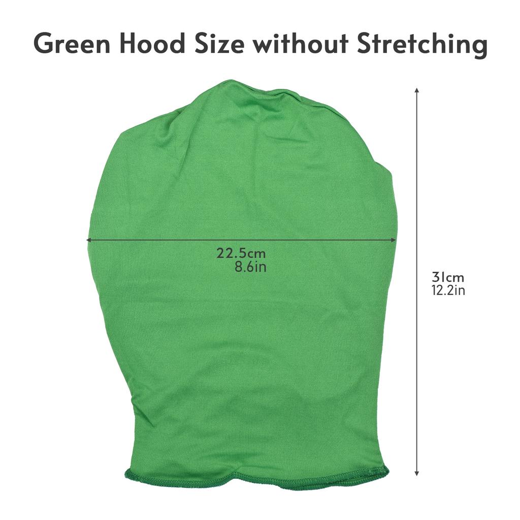 Green Chroma Key Mask Chromakey Hood Invisible Effects Background Chroma Keying Green Mask for Green Screen Photography