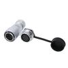 WEIPU SF20 SF2010/P SF2012/S Waterproof 2 3 4 5 6 7 8 9 12 15 Pin Industrial Power  Aviation Connector M20 Rear Nut Seat IP67