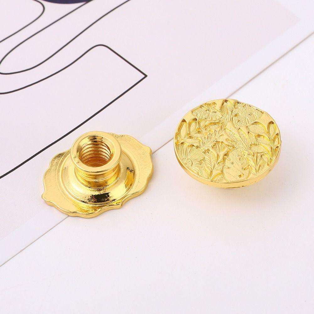 DIY Tool Retro Sealing Wax Stamp Head Wax Seal Stamp Polyshaped Head  Wedding Invitations