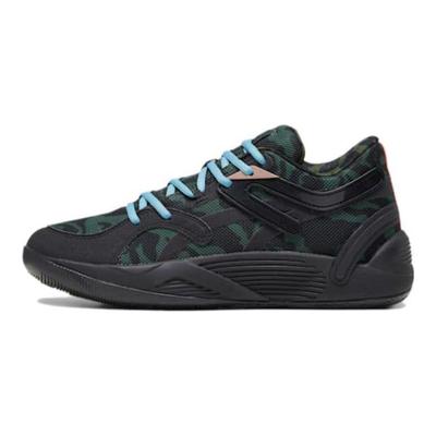 TRC Blaze Court Camo Unisex Sneaker Schwarz Myrtle Dunkle Nelke 379087-01