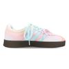 Adidas VL COURT 2.0 Cushioning, Wear Resistant Low top Skateboard Shoes Unisex Pink Blue HQ1802(Team116-adBOX)