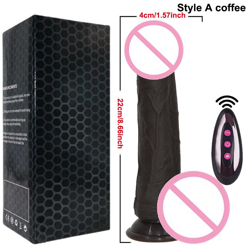 Thrusting Dildo Vibrator Sex Toys Realistic Dildos For G Spot Anal Stimulation Remote Control Penis Adult Toy For Women Couple