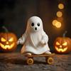 Handicraft Halloween Ghost Statues Halloween Themed Ghost Halloween Ornament  Children Girls Boys