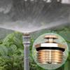 1/2" Messing Mikro-Sprüher 360 Grad Einstellbare Zerstäubungsdüsen für den Garten Landwirtschaft Sprinkler Bewässerung Kühlung 2 Stück
