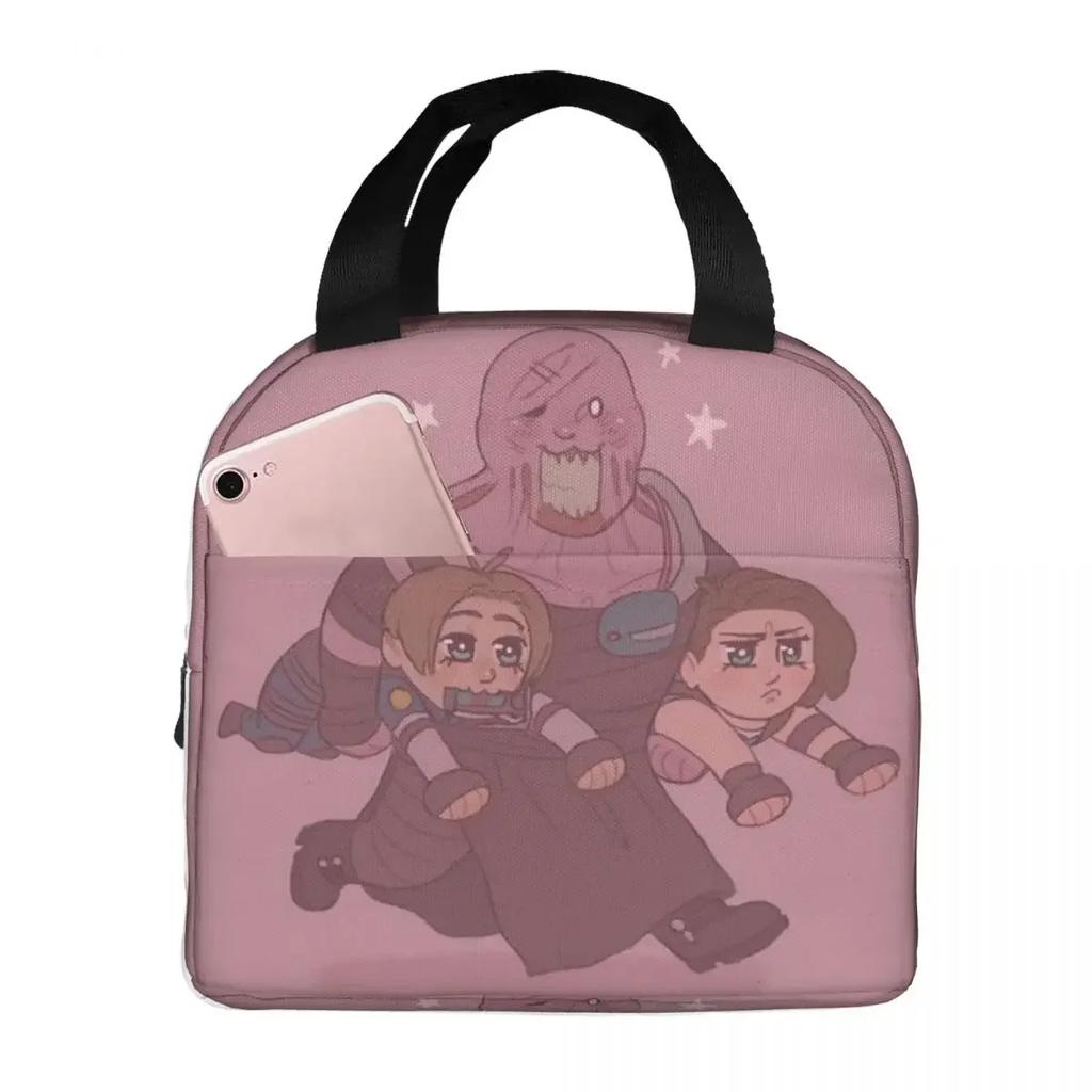 Resident Evils 3 Nemesis V1 Insulated Lunch Bag for Women Kids Portable Food Boxes Thermal Lunch Box Tote