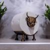 Cute Dog Shape Toilet Tissue Rack Free Standing Storage Roll Paper Holder Animal Shape Decorative Toilet Paper Rack