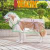 Transparent Dog Raincoat Plastic Puppy Rain Poncho Pet Accessories Large Dog Rain Cape  Outdoor