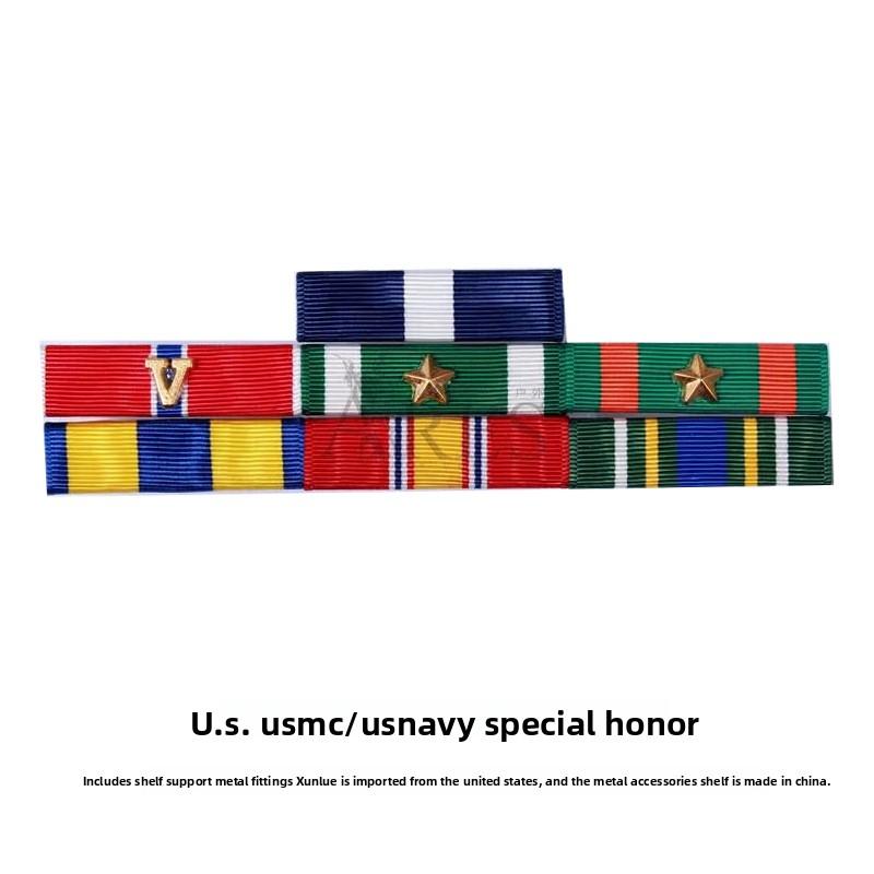 Film and Television Props, Uniform, Dress Accessories, Original Badge, Color Bar, Qualification Rack, Qualification Bar, Badge