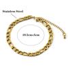 Stainless Steel Cuban Chain Bracelet Men Adjustable Luxury Gold Color Hand Accessories Twisted Link Braslet Gift For Him