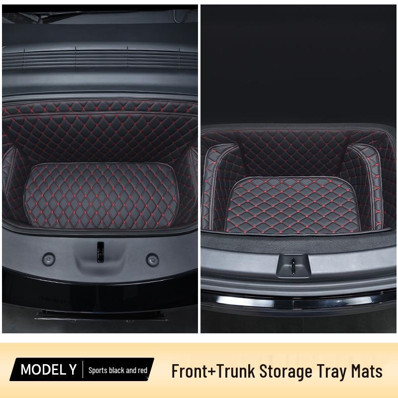 Tesla Model 3/Y Full Coverage Trunk and Frunk Mat