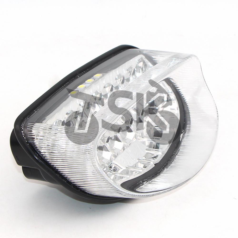 For HONDA CBR1100XX HORNET 250 600 Motorcycle LED Rear Turn Signal Tail Stop Light Lamps Integrated