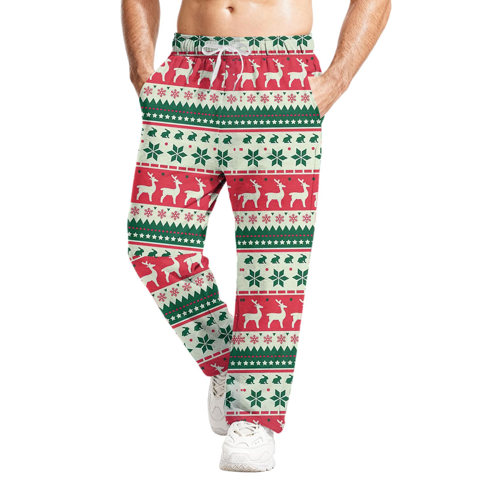 

Мужские повседневные спортивные штаны свободного кроя с эластичным поясом и кулиской, штаны для йоги M