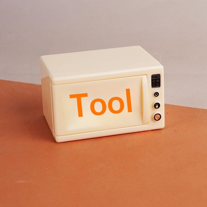 1 Set 1:12 Mini Food Pretend Play Accessores Toy Dollhouse Furniture Model Kitchen Play Kit Miniature Rice Cookers Cabinet