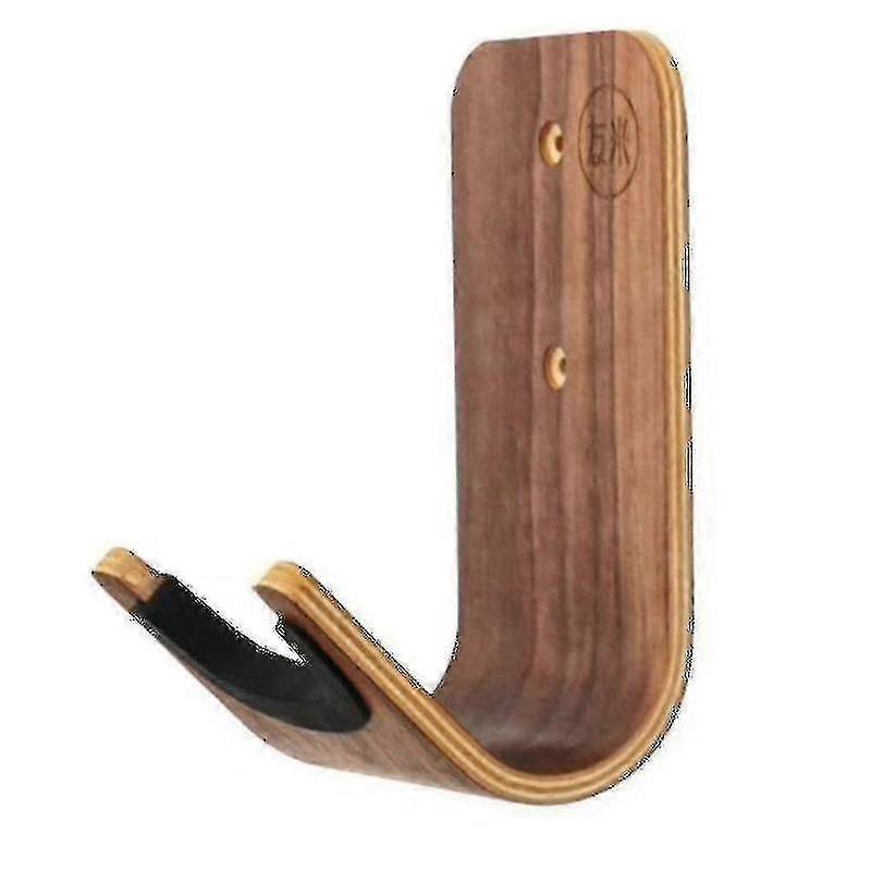 Guitar Wall Mount Hanger Unique Bent Wood Design