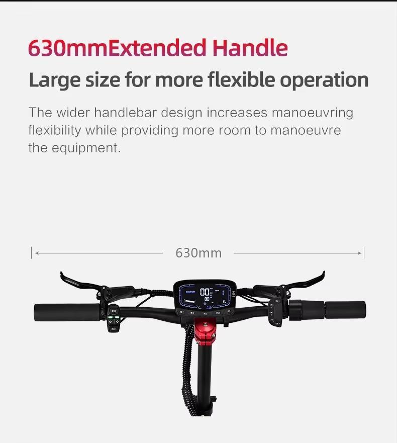 E-skútr BOYUEDA Q7Pro Max E-Scooter 3200W Duální motor 52V28AH Baterie Aktivace NFC Ovládání aplikací E-skútr Tiché pneumatiky Elektrický skútr