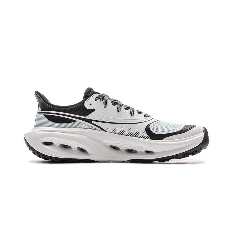 Li Ning Outdoor CF Tracing, Hongyou Niedrige Wanderschuhe Unisex Schwarz Weiß AHCV017-2