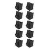 10PCs 2‑Position Switch Rocker On Off 4‑Pin KCD4 Heat Resistance Industrial Accessories