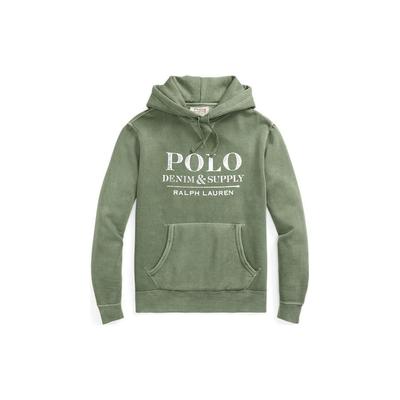 Polo Ss22 Buchstabenprint Langarm Hoodie Herren Hoodies Grün MNPOKNI16821835-300