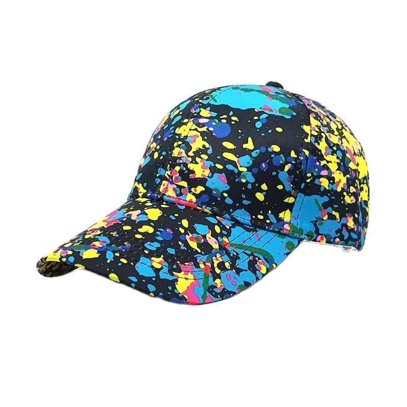 Freedom Outdoors Women's Ldslyjr Four Seasons Polyester Graffiti Print Casquette Baseball Cap Adjustable Outdoor Snapback Hats For Men And 238 56-60Cm
