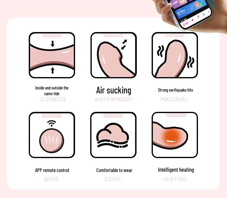 Wearable Remote-Control Vibrating Masturbator for Women