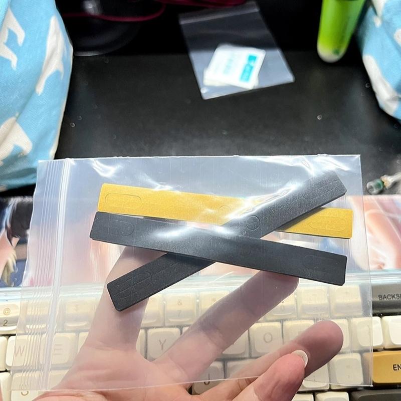 3Pcs Spacebar Silencing Cushions Foam Durability PORON Easy Installation On Various Mechanical Keyboards
