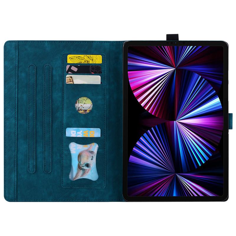 Tablet Case Funda For Lenovo Tab P11 Plus Case 11" Emboss 3D Flower Cat Wallet Tablet Shell For Lenovo Tab P11 Case Tb J606f J606l J616f