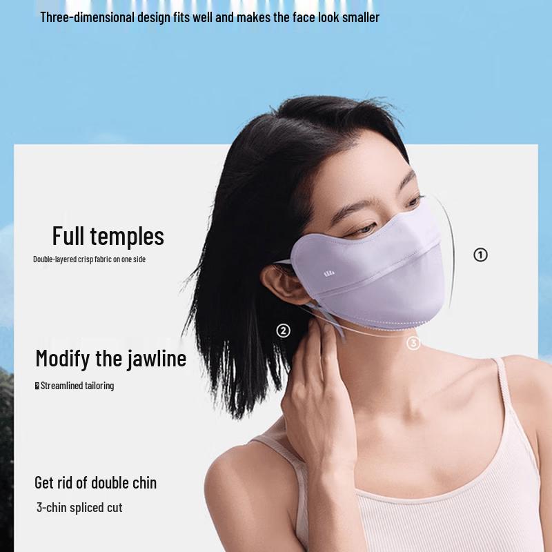 beneunder Cooling UV Protection Mask with Eye Coverage