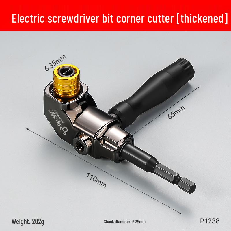 90° Universelle Elektrische Winkelbohrmaschine mit abgewinkeltem Kopf