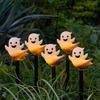 Solar Halloween Ghost Pathway Light IP44 Waterproof Weather-Resistant Auto On/Off