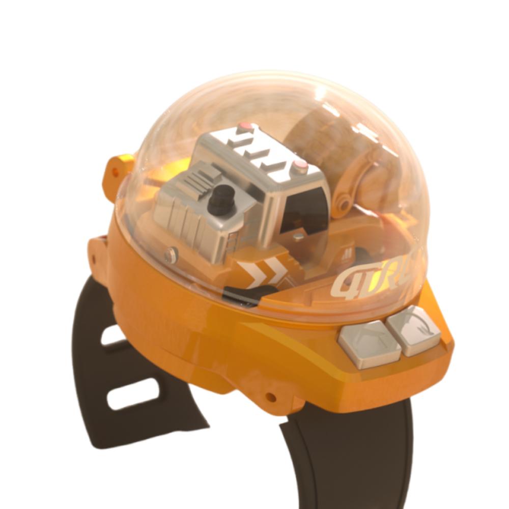 USB Charging Wireless Watch Car 2.4 GHz Mini Zinc Zinc Alloy Racing Funny Toy RC Car Boys Girls