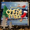 Colorful Christmas Window Sticker Removable Festive Room Decoration Static Glass Cling  Homeowner