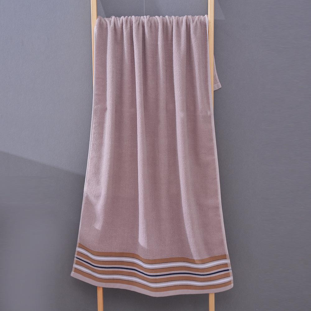 Striped Bath Towel Set, Absorbent & Quick-drying Showering Towel, Super Soft & Skin-friendly Bathing Towel, for Home Bathroom, Ideal Bathroom Supplies