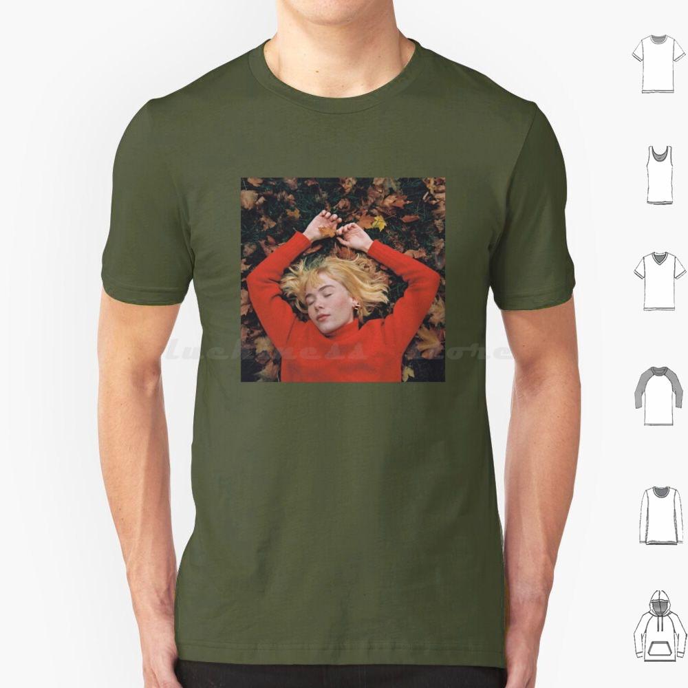 We Fell In Love In October T Shirt 6xl Cotton Cool Tee Girl In Red We Fell In Love In October Girl Music Indie Alternative