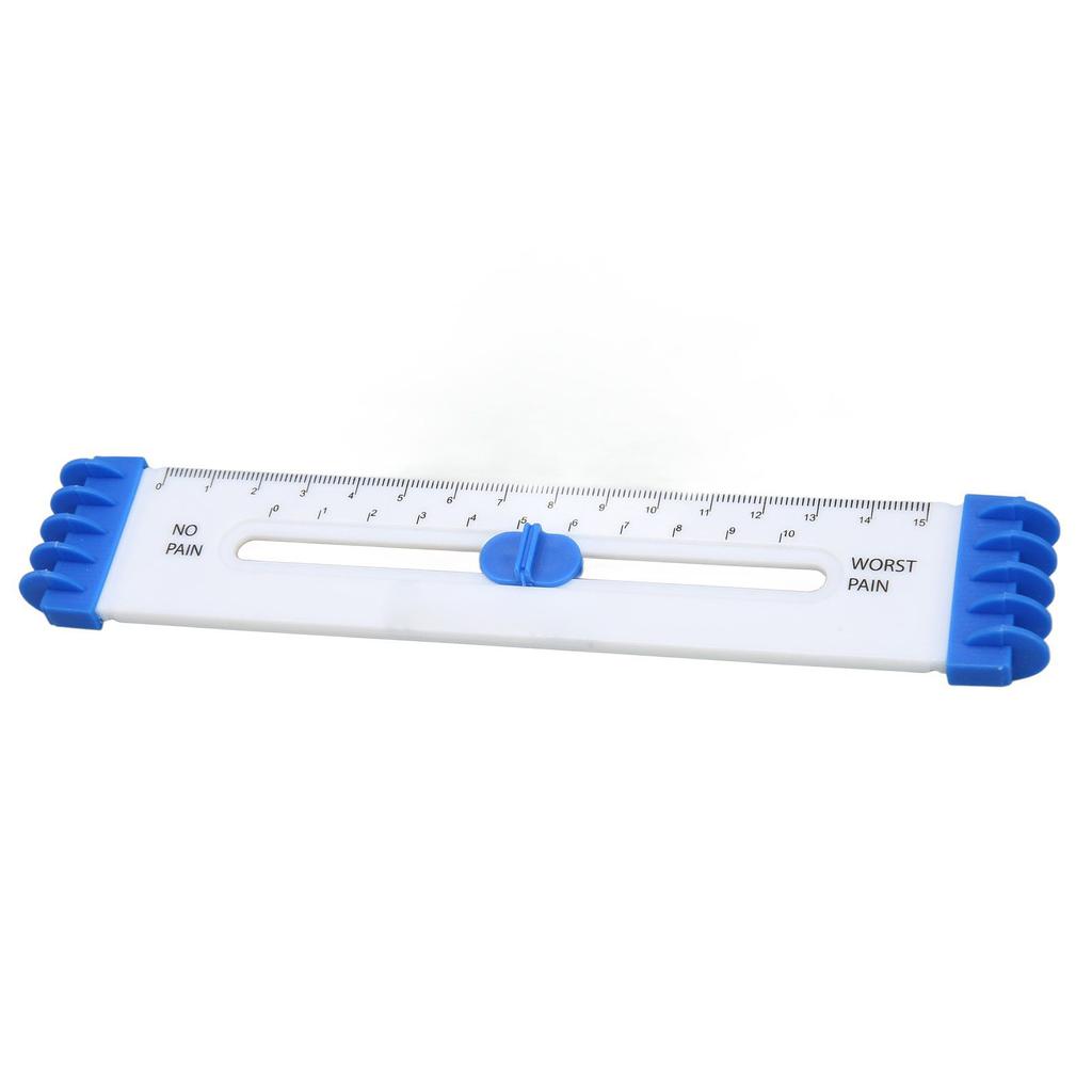 Medizinische Schmerzskala Gesichtsbemalungsmuster Kunststofftest Schmerzbewertungsskala für Krankenhaus