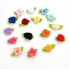 Hochzeit Klein Mehrfarbig Mini Schleifenrosen Schleife Dekorationen Künstliche Rosetten Stoffblumen