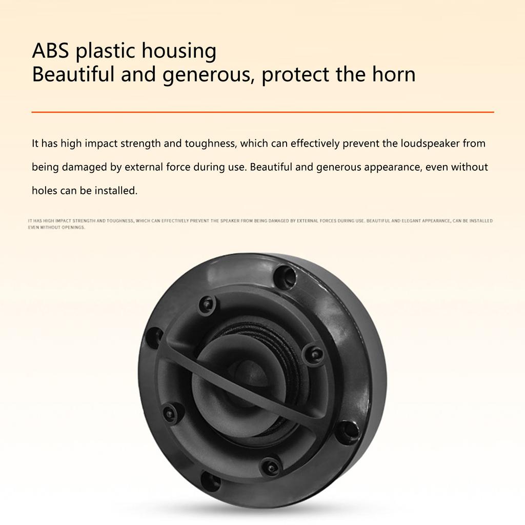 Automotive Car A Pillared Midrange Speaker Delivering Crisp, Lifelike Vocals And Balanced Sound
