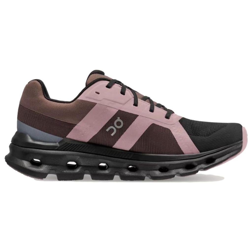 On Cloudrunner Waterproof Polyester Shock Absorbing Low Top Running Shoes Women sneaker Black Brown 52.98636