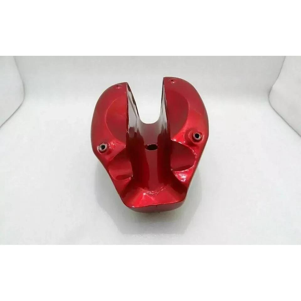 BSA A65 SPITFIRE, FIREBIRD POLISH & RED PAINTED ALLOY FUEL TANK 1960'S |Fit For