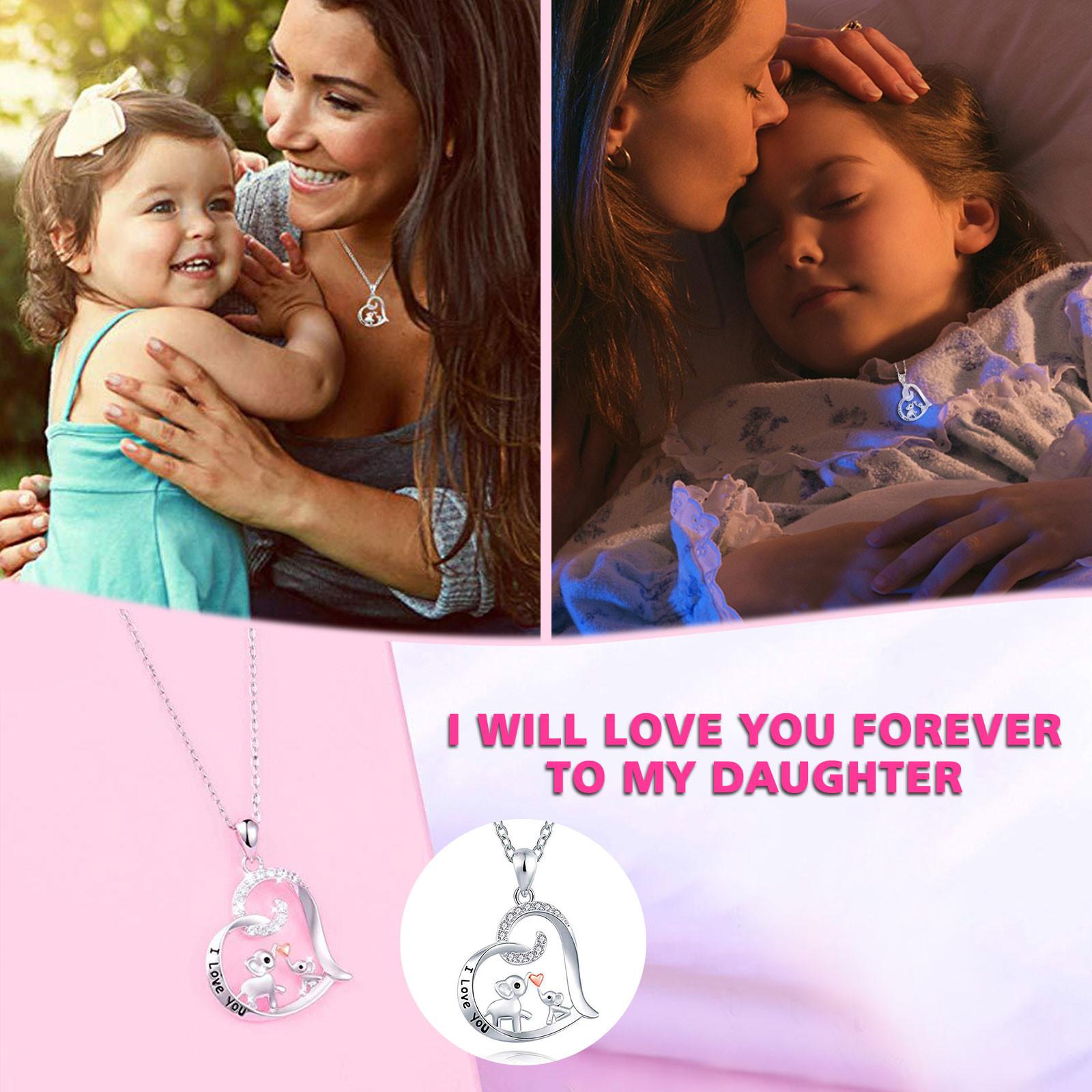 

Elephant Necklace Cute Pendant Necklaces Jewellery Gifts For Women Girls